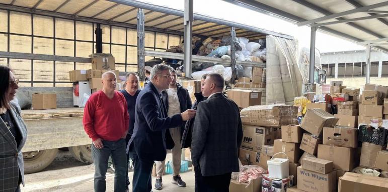 Карадайъ в Хасково. Проверява дарителската кампания